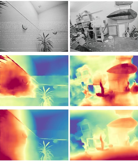 AnalogDepth Fig 1 — depth estimation on analog FPV imagery